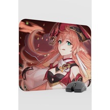 Yanfei Genshin Impact Anime Oyuncu V1 - 48x40 Xl Gaming Mouse Pad Fare Altlığı
