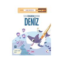 Suyla Rengarenk Boyama - Deniz Sihirli Fırçasıyla - Ezjı-716128