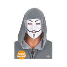 Kaliteli V For Vendetta Maskesi Seti - İkonik Parti Maskeleri Diğer