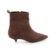 Kahve Süet Kadın Bot & Bootie K02391085372