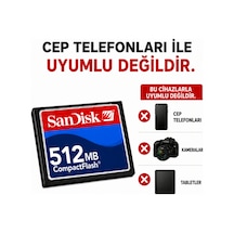 Sandisk 512mb Cf Kart Endüstriyel Hafıza Kartı