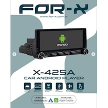 For-x X-425a-6.86''hd-2/32gb-android-wifi-bt-fm-telefon Şazr-kablosuz Carplay-hd Kameralı 6.95"