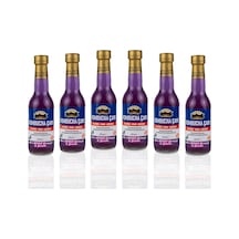 6 Adet Mavi Kelebek & Lavanta Kombucha 250ml. Cam Şişede