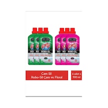 Camsil Robo-sil Çam Yüzey Temizleyici X 3 Adet + Camsil Robo-sil Floral Yüzey Temizleyici X 3 Adet 6'lı Set