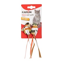 Camon Catnipli Kedi Nanesi Çizgili Fare Kedi Oyuncağı 5,5 Cm 2 Li Set
