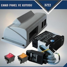 Emko 3722 Isı-Nem-Motor Çevirme Cihazı (2 Işıklı Anahtar ve Panel