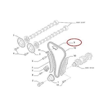 OPAR 9659680180 Eksantrik Zincir Klavuz Ducato-Jumper-Boxer 2.2HDI