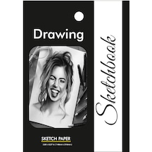 Koala Çizim Defteri Sketch Book A/5, Eskiz Defteri 14.8 X 21 Bej - Krem