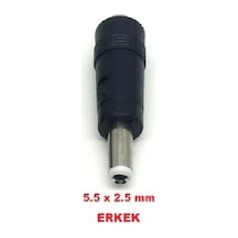 5.5 Mm 2.5 Mm 5.5 Mm 2.5 Mm Çevirici Standart Adaptör Çevirici Uç
