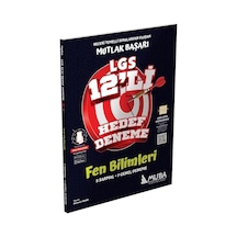 8.Sınıf LGS Fen Bilimleri 12'li Hedef Deneme- Muba Yayınları