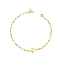Debora Jewelry 14 Ayar Altın Yıldız Model Bileklik