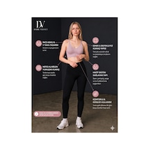 Dark Velvet Kadın Çapraz Askılı Dikişsiz Görünümlü Bralet Büstiyer Lila