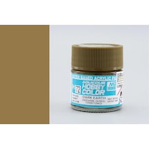 10 Ml. Dark Earth Aqueous Serisi Maket Boyası, Mr.hobby H072 Standart
