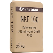 Akcihan Kahverengi Alüminyum Oksit F100 25 KG