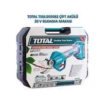 Total TSSLI203082 Şarjlı Çift Akülü Ağaç Budama Makas Makası 20V Lİ-ON