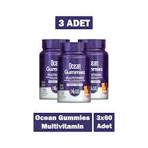 Ocean Gummies Multivitamin 60 Çiğnenebilir Jel Form 3 Adet