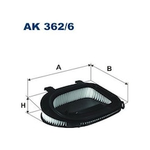 FILTRON AK362/6 Hava Filtresi (BMW :X3 20 D XdrIVe 10-/ X5 25 X DrIVe 13- ) 13717811026 AK3626 (WE694778)
