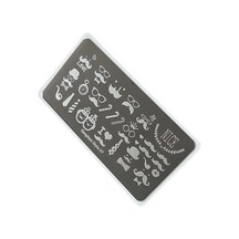 Nail Art Stamping Baskı Plakası S07