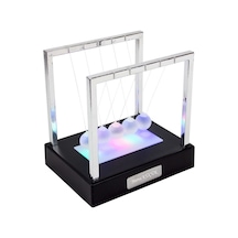 Mobgift Kişiye Özel Işıklı Büyük Boy Newton Denge Toplar