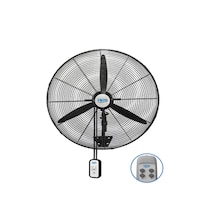 Hims Hef-dk650 190w 65 Cm Siyah Kumandalı Duvar Vantilatör
