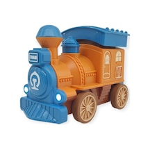 Oyuncak Tren Işıklı Sesli Bas Gitsin 14cm - Mavi - 8068a Lisinya