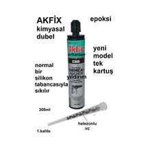 Epoksi Silikon Kartuş Yeni Akfix 300G Kimyasal Dubel