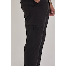 Camp529 Outdoor Tactical Su İticili Likralı Yazlık Erkek Taktik Pantolon Siyah