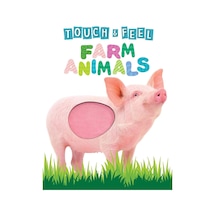 Farm Animals Touch And Feel Board Book Little Hippo Books