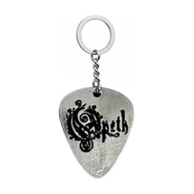 Opeth Metal Grubu Pena Şeklinde Çift Taraflı Rock İşaretli Metal Anahtarlık