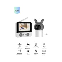 Bebek Kamerası Kumandalı Monitörlü Karşılıklı Konuşma Özellikli , Hatırlatıcılı Ip Bebek Kamerası-126124