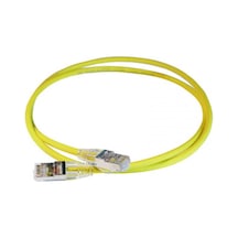 Cat6a S/ftp Hd Patch Cord Lszh 1m Sarı