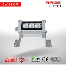 Argeled Yeşil Wallwasher Duvar Boyama 12 Cm 3w