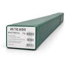 As Tıg Alsi5 4.0 1000mm 5kg Alüminyum Argon Kaynak Teli Askaynak