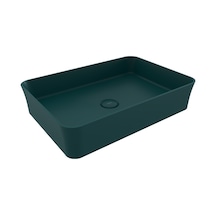 Bocchi Sottile Slim Line 1476-071-0125 Tezgah Üstü Lavabo Mat Petrol Mavisi 55 CM 1466841