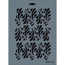 Rich New Seri N-141 Stencil 35X25 Cm
