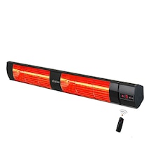 Ardonat Halogen Black Twin Pro Çifli 4000 W Kumandalı Cafe ve Teras Dış Mekan Isıtıcı