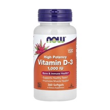 Vitamin D3 1,000 Iu 360 Softgels