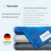 Plus Mikrofiber Bez Cam Bezi Mikrofiber Temizlik Bezleri Sihirli Mikrofiber Temizlik Bezi Ev Mutfak Araba Motosiklet Pencereler 40x60 Cm 3 Adet 0