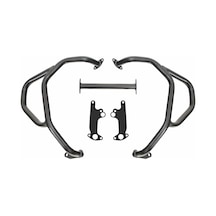 GP Kompozit BMW R 1300 GS 2023-2024 Uyumlu Motor Üst Koruma Demiri Siyah
