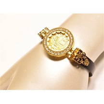 Altın Yarım Reşat Altın Baskı Bileklik Guler10001519 Sarı Altın