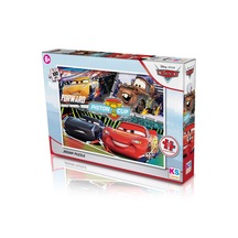 Disney Cars (arabalar Şimşek Mcqueen) Kutulu Puzzle/yapboz 100 Pa