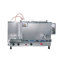 3 Gözlü İnoks Çay Kazanı Elektrik + Tüplü Çay Semaveri Ets Sistem