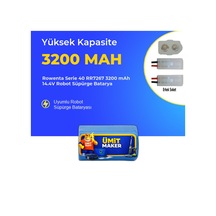 Rowenta Serie 40 Rr7267 3200 Mah 14.4v Robot Süpürge Batarya
