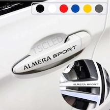 Nissan Almera Yapıştırma Kapı Kolu Ve Jant Stickerı