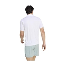 Adidas Erkek Polo Yaka Tişört Workout Essentials Basic Beyaz