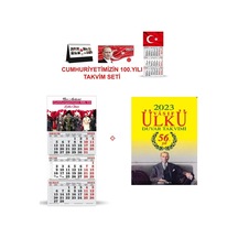 Cumhuriyetin 100.yılı Takvim Seti 5 Parça