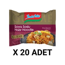 Hazır Noodle Gurme Soya Soslu 80 Gr X20 Adet