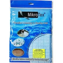 Mikrotex Mikrofiber Dayanıklı Temizlik Bezi Mavi 40 x 50 CM