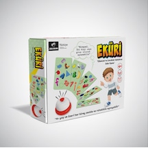 Eküri Zeka Oyunu Dikkat - Hız - Görsel Algı - Aile Kutu Oyunu
