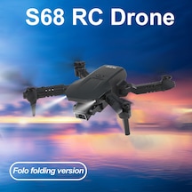 Wezone Yeni Başlayanlar İçin S68 Rc Drone: Katlanabilir, Yükseklik Sabitlemeli, Çocuklar İçin Oyuncak Quadcopter